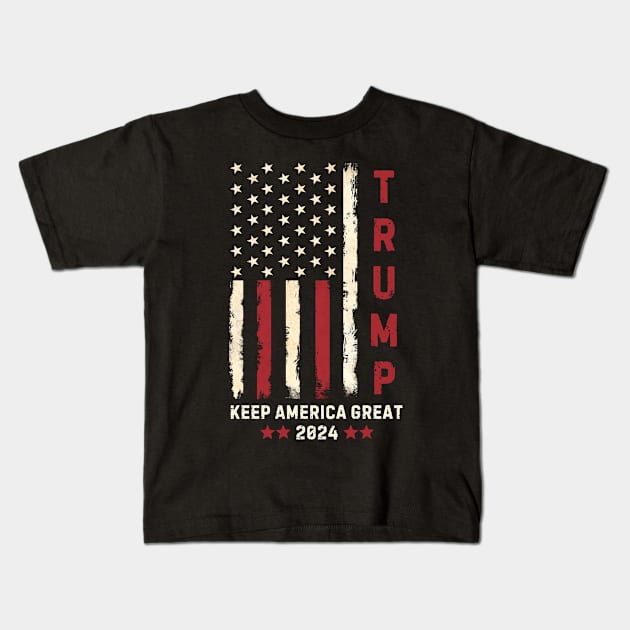 Keep America Great Kids T-Shirt by Noshiyn